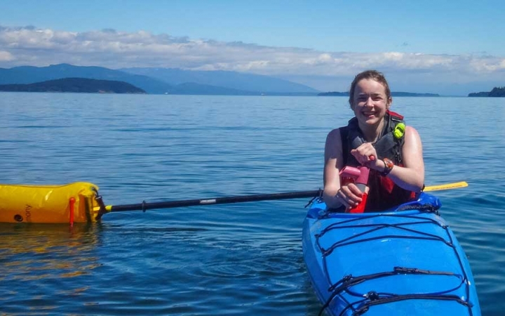 sea kayaking trip for teens
